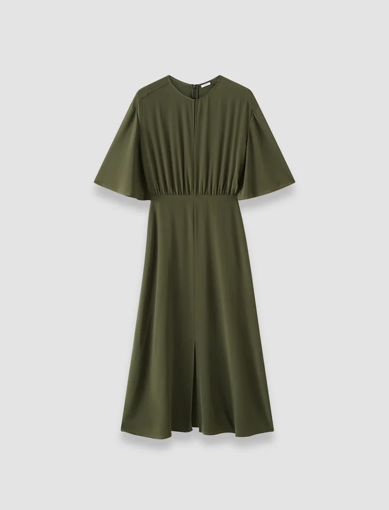 Silsila Crepe de Soie Silk Dress