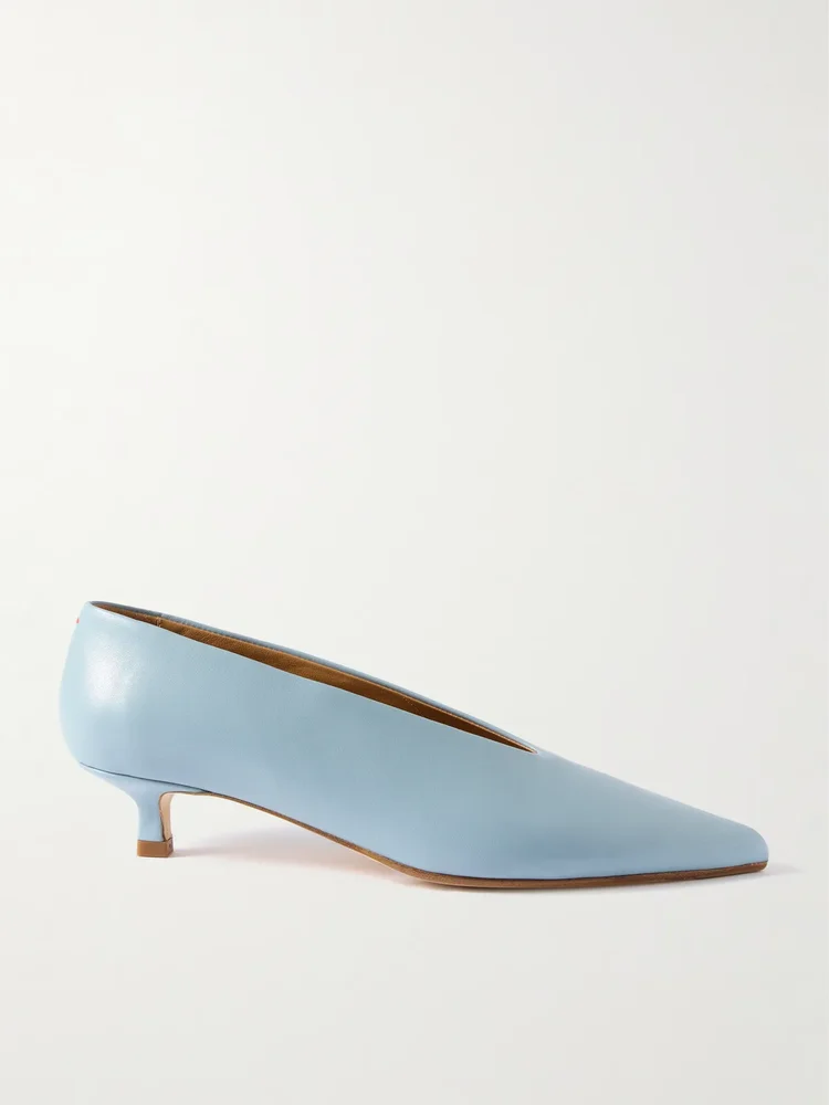 Clara leather pumps
