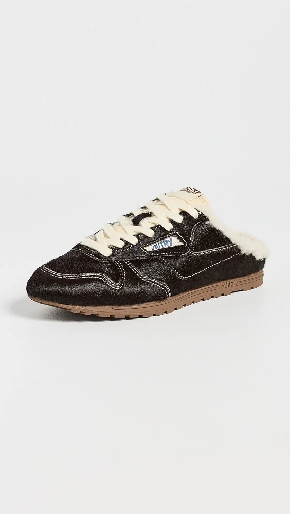 Mule Windspin Sherpa Sneakers (Brown/Land)
