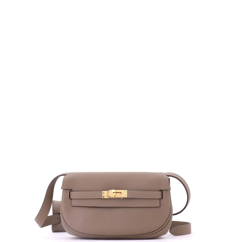 Pre-Owned Kelly Moove Bag Gray Swift