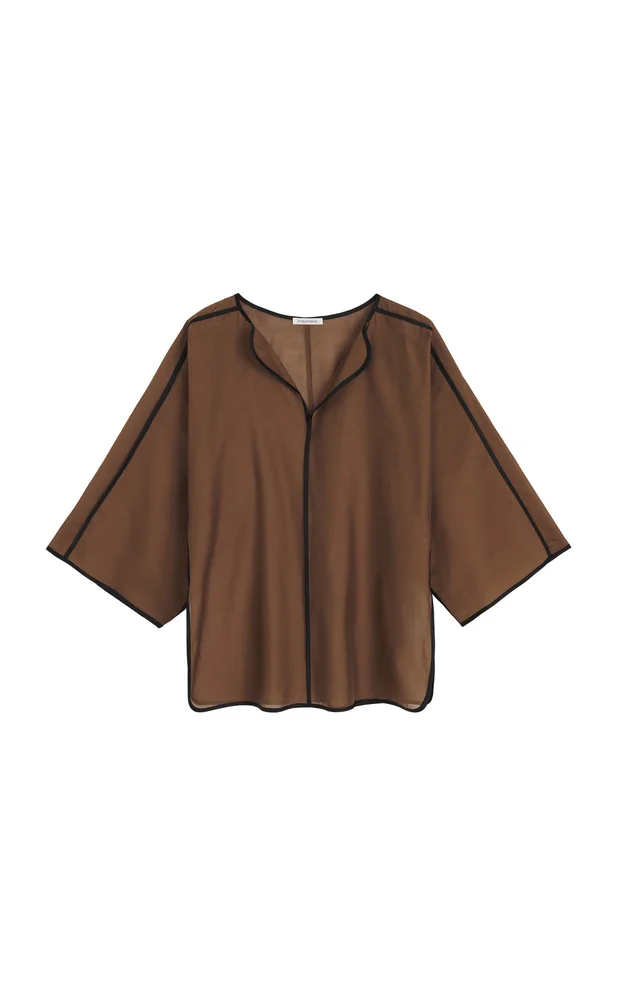 Cavia Cotton-Silk Top