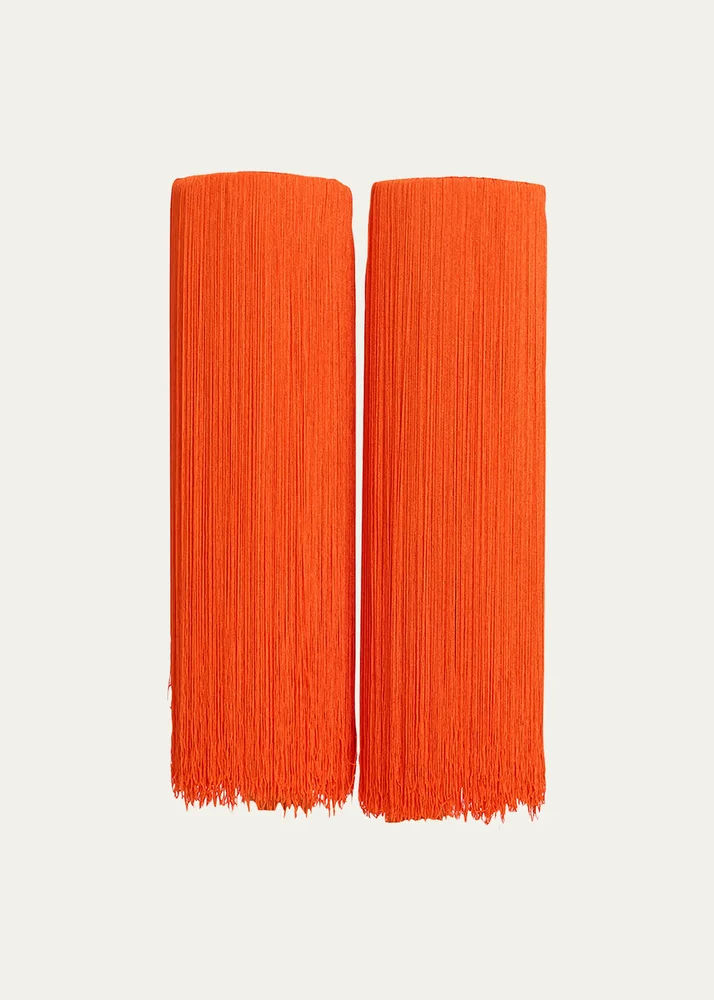 High Fringed Socks