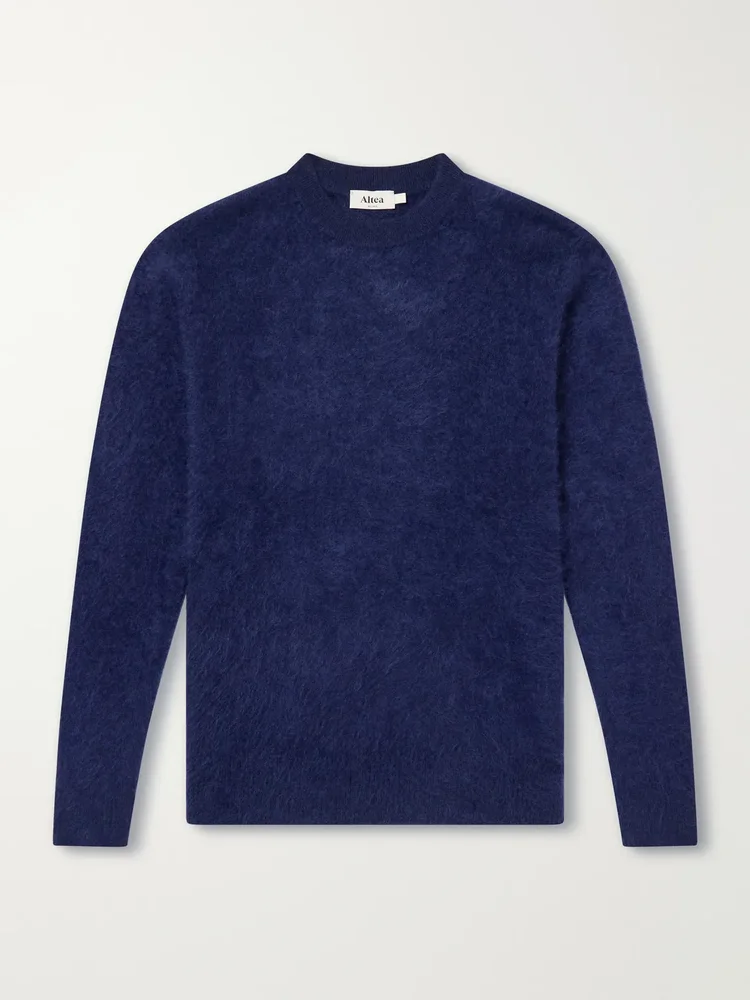 Brushed Cashmere Sweater