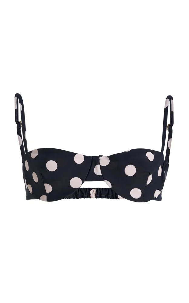 Ingrid Polka-Dot Bikini Top