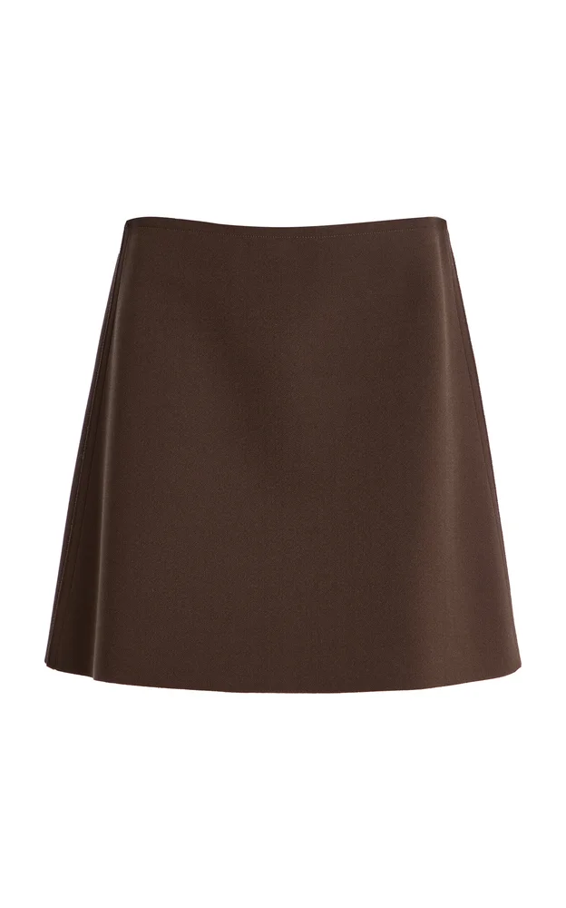 Exclusive Lay3 Crepe Mini Skirt