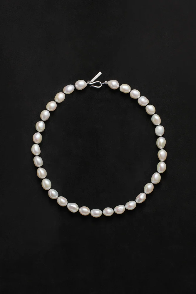 Simple Baroque Pearl Collar