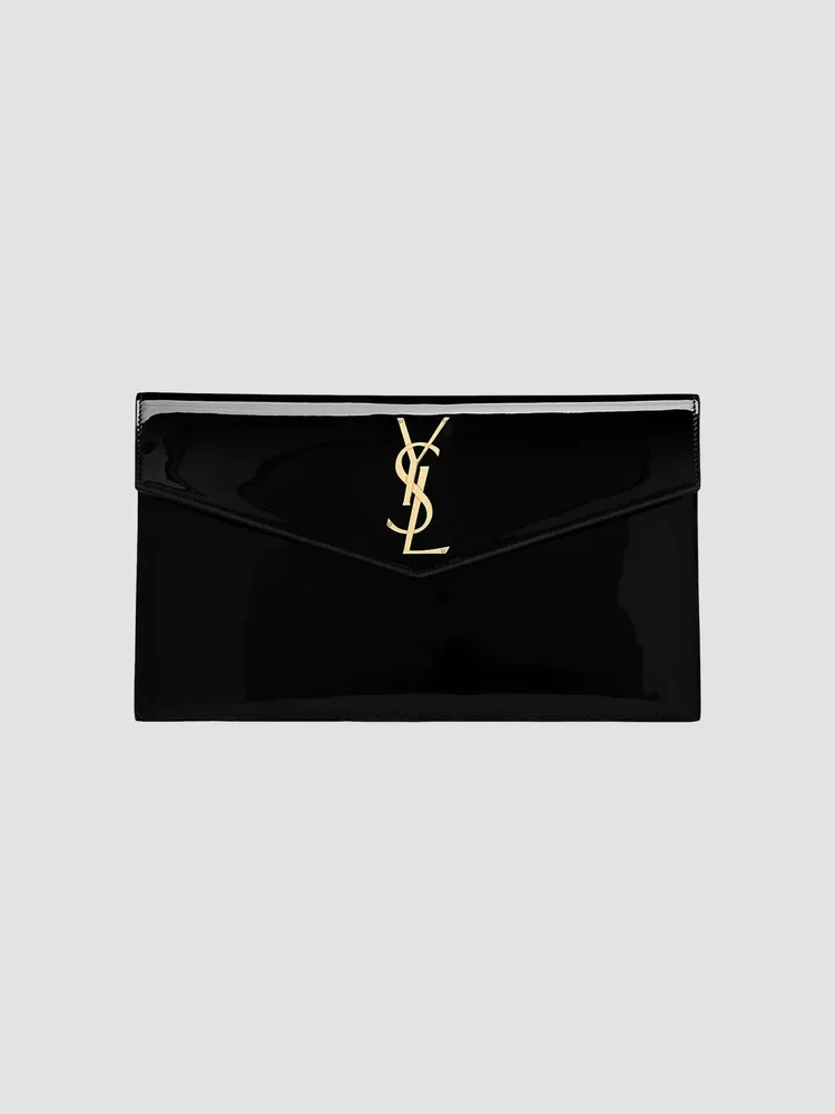 Uptown Pouch in Patent Leather