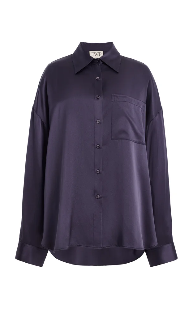 Something Borrowed Silk Shirt