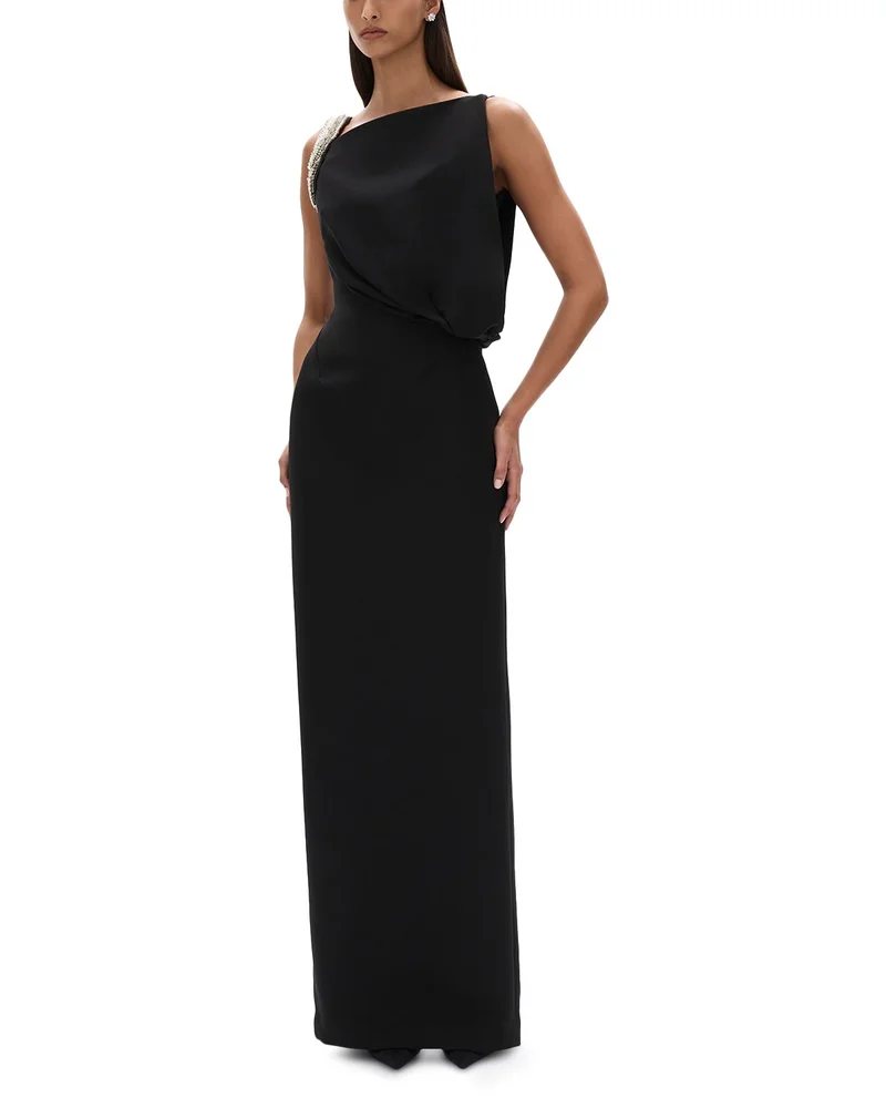 Claudelle Column Gown