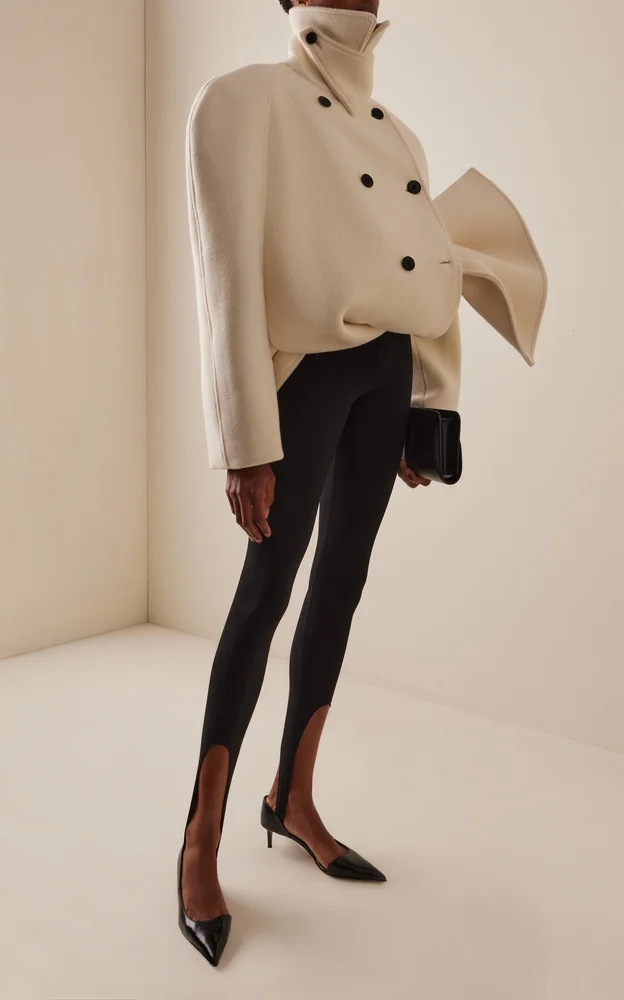 Fuseaux Crepe Jersey Leggings