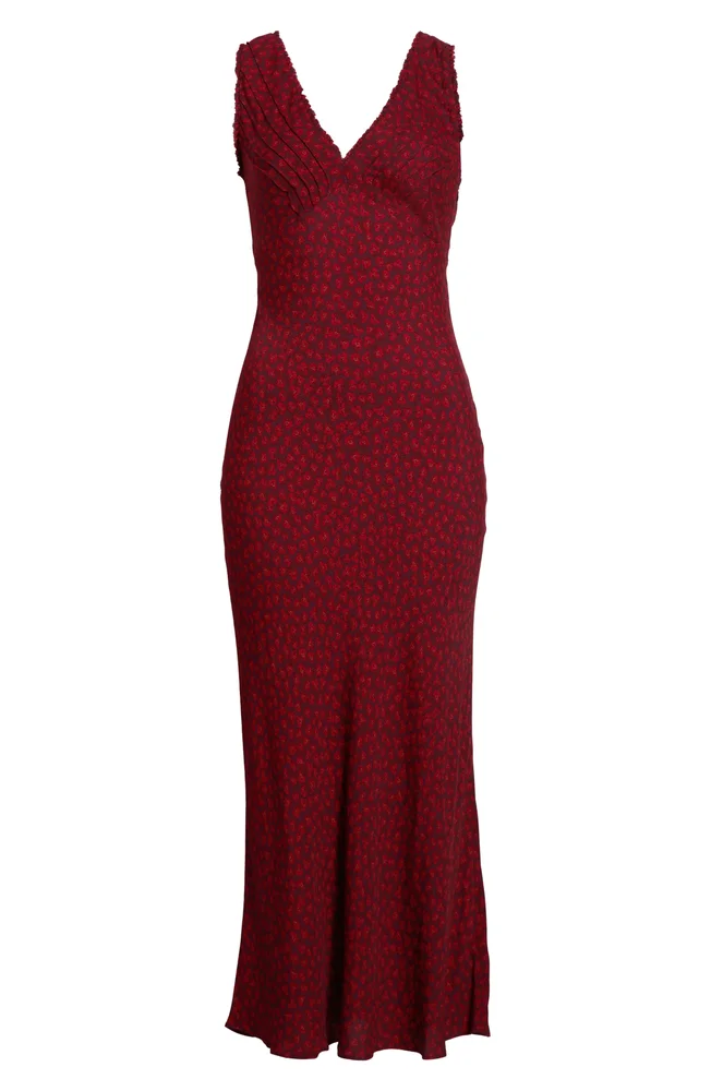 Anna Claire Ditsy Floral Midi Dress