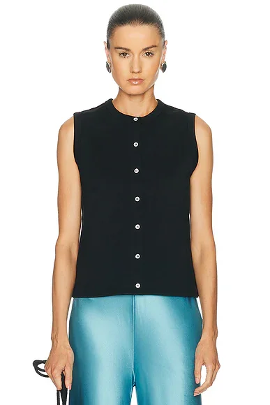 Poppy Sleeveless Cardigan