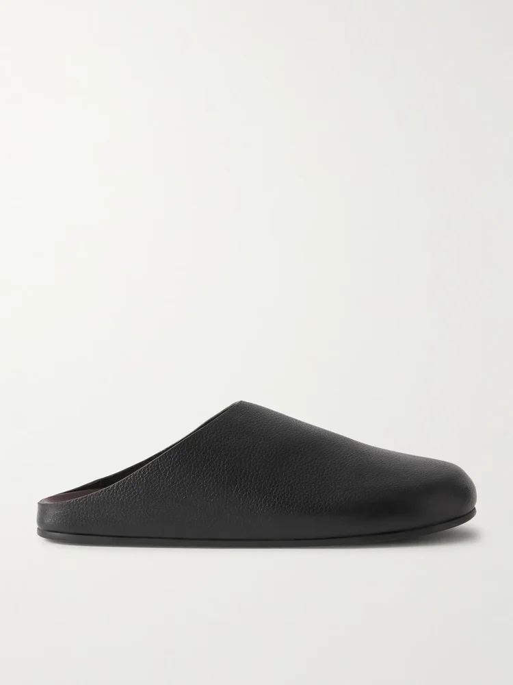 Hudson leather clogs