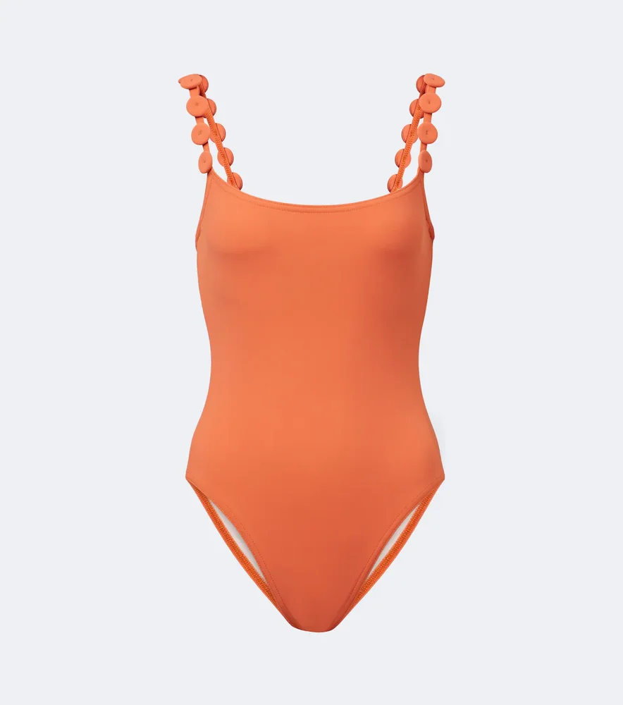 Sadie appliqué swimsuit