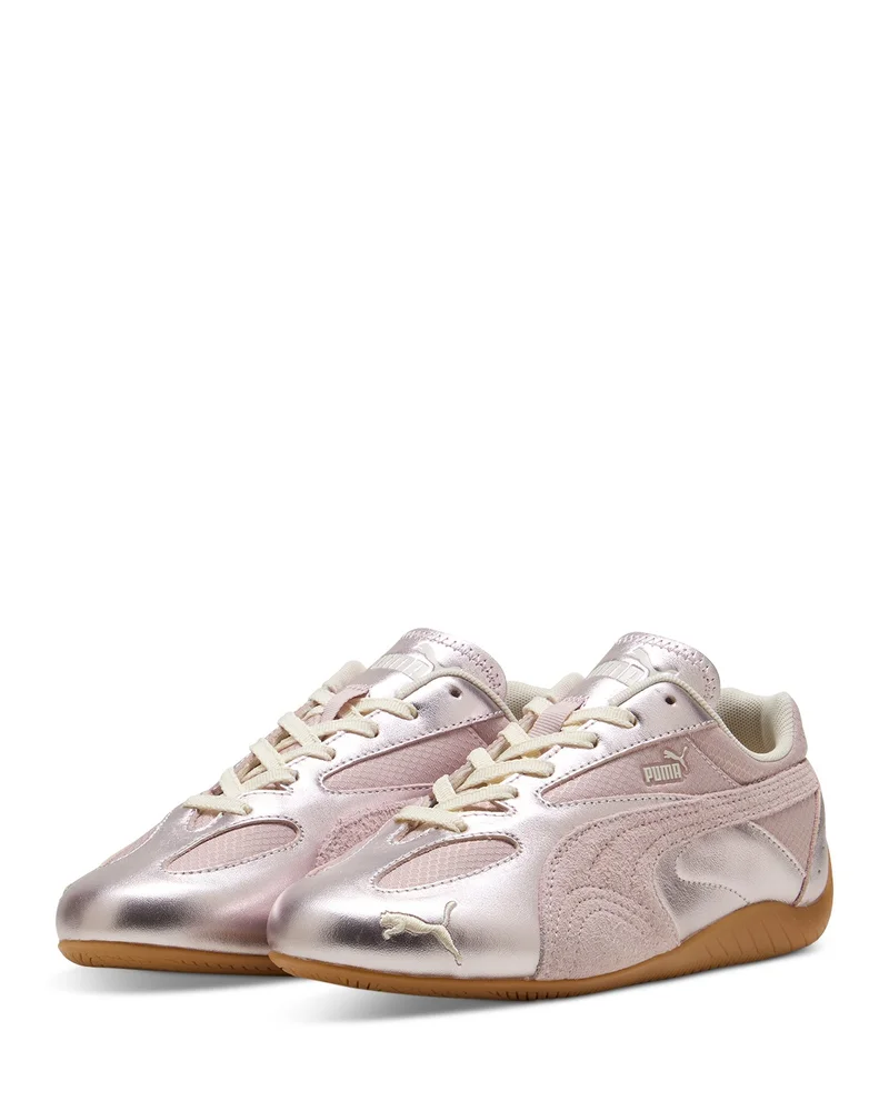 Speedcat Lou Metallic Leather Sneakers