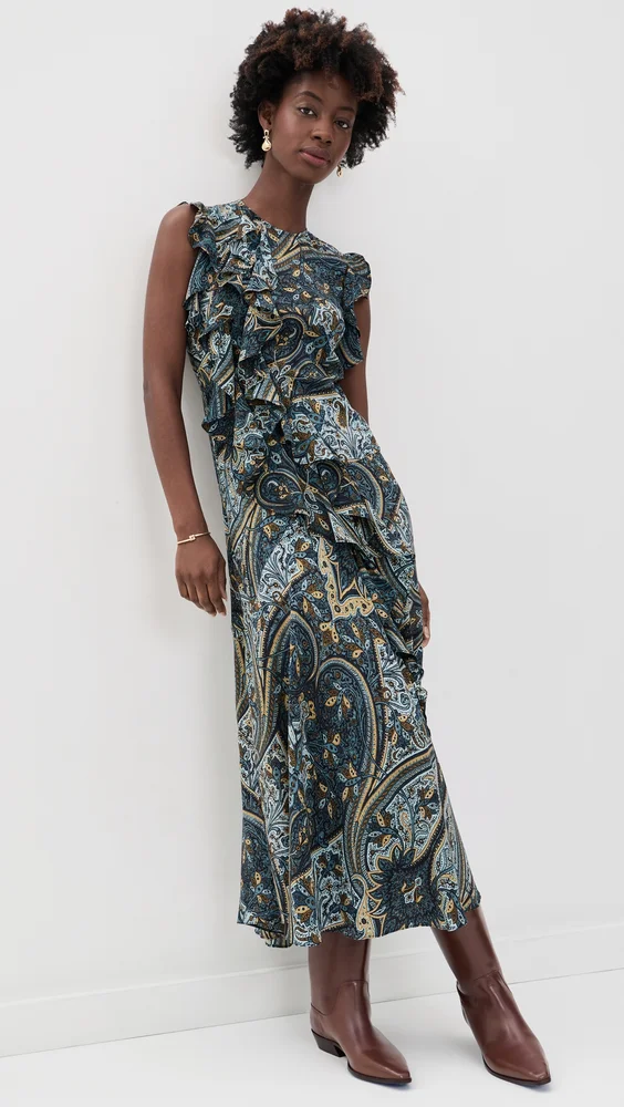 Ameline Silk Dress
