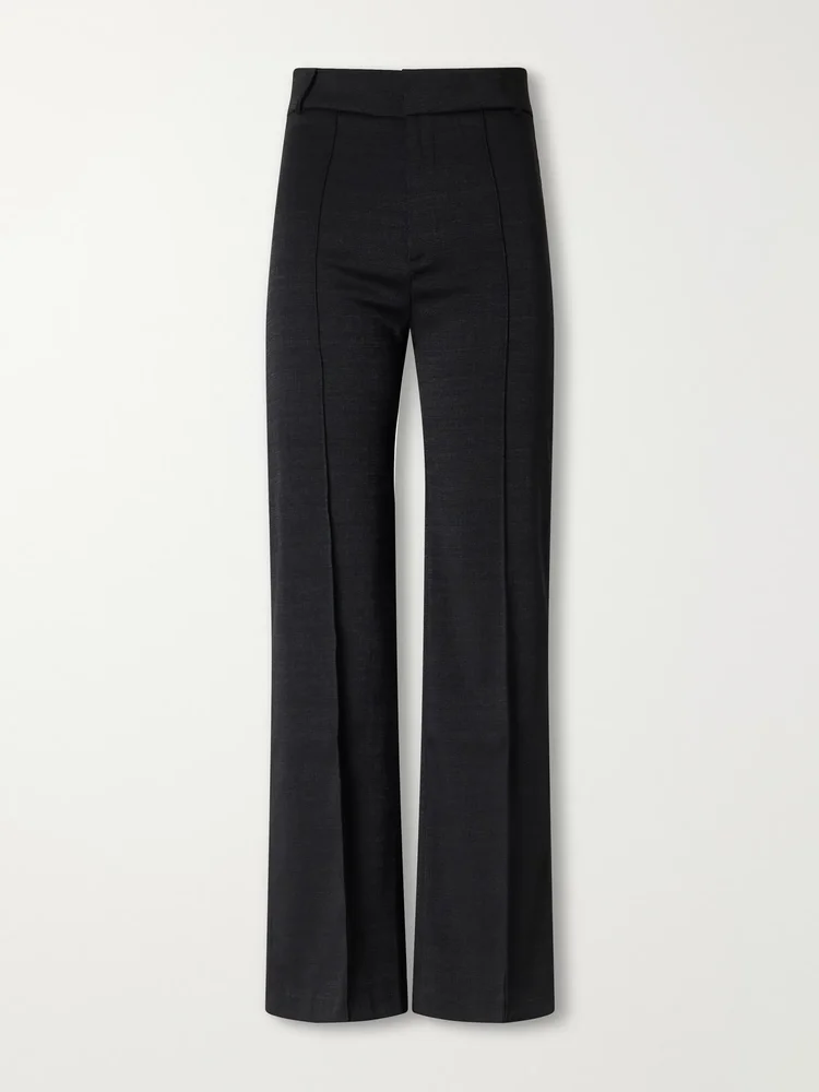 Yoshitomo drill wide-leg pants
