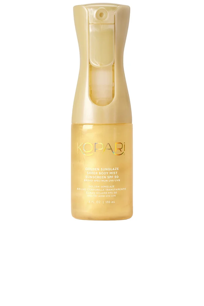 Golden Sunglaze Body Mist Sunscreen SPF 50