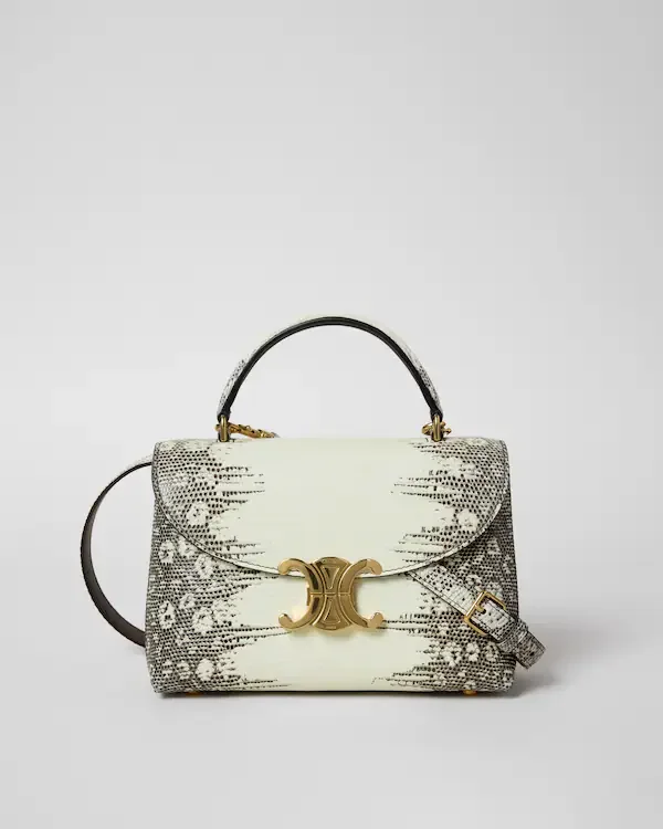 Teen Nino Bag in Lizard - Natural