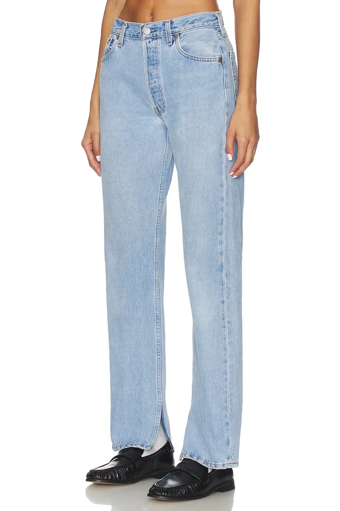 Vintage Relaxed Split Jeans