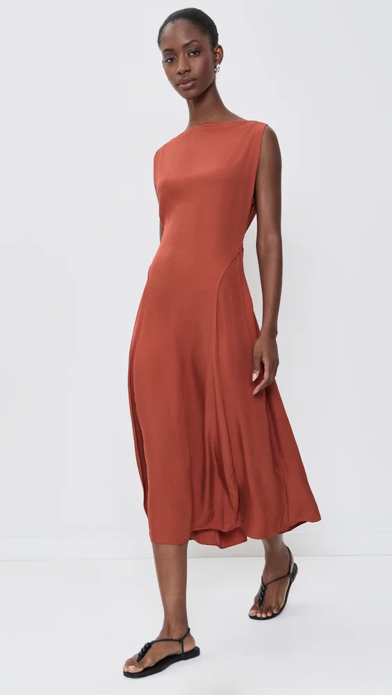 Drape Parachute Dress