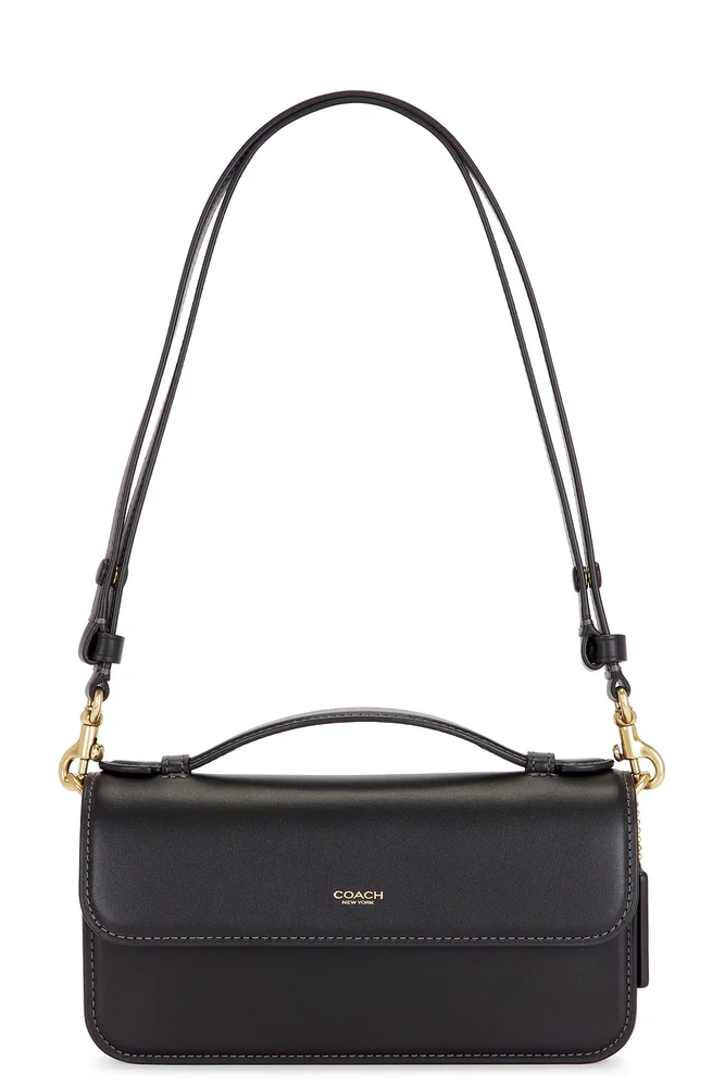 Refined Calf Leather New York Elora Top Handle Crossbody Bag