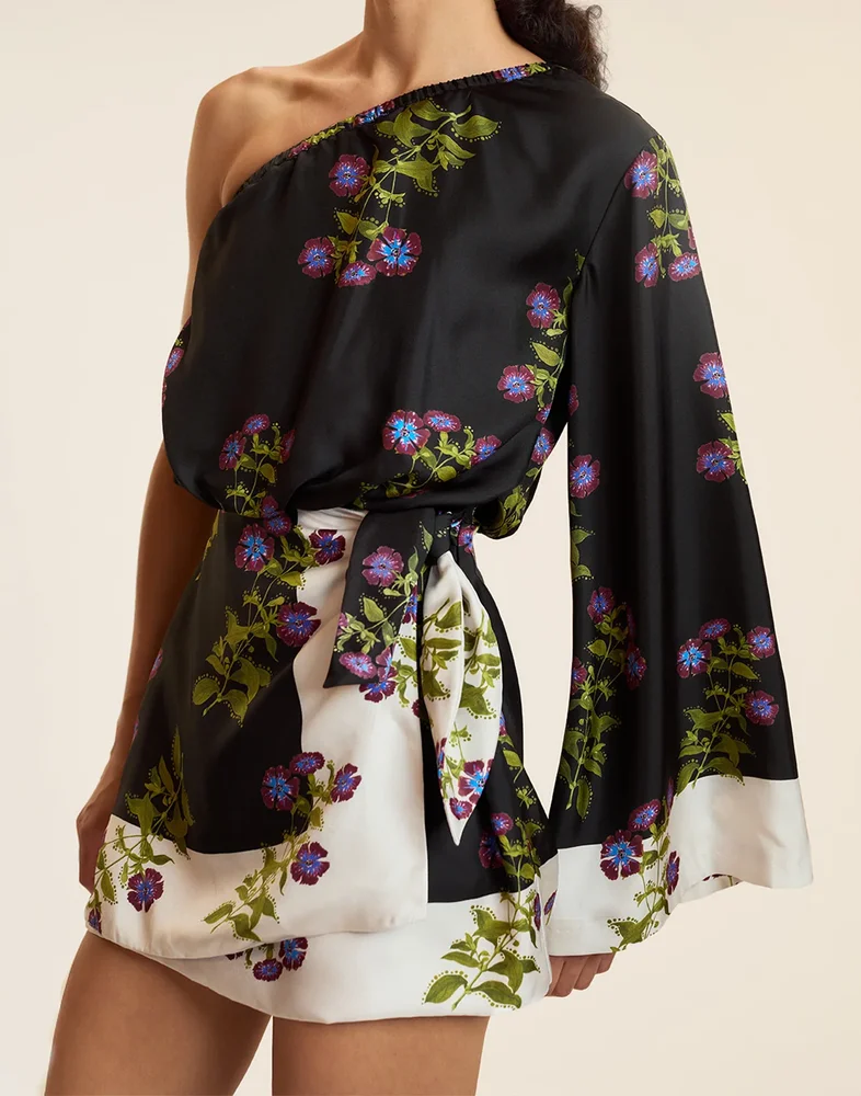 Bon Voyage Silk Dress