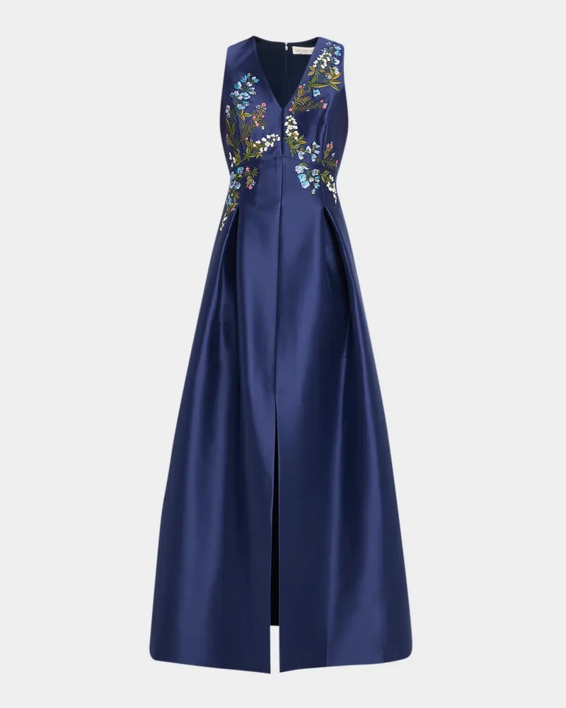 Hanna Brocade Midi Dress