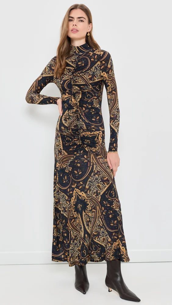 Ida Long Sleeve Jersey Dress