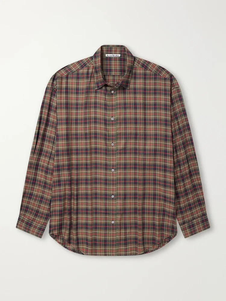 Checked Flannel Shirt