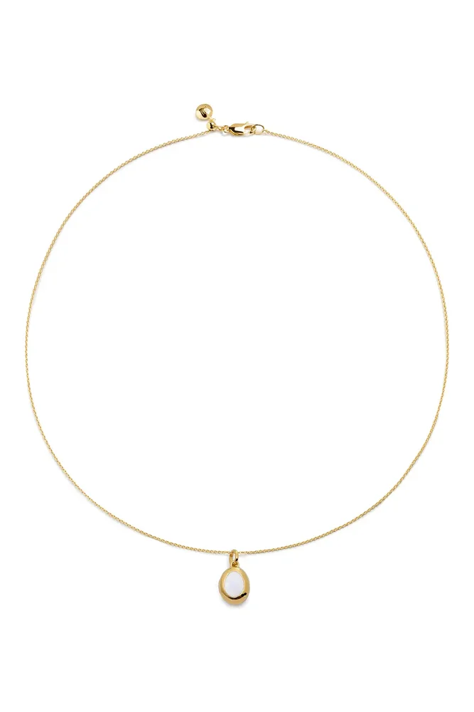 Birthstone Locket Pendant Necklace
