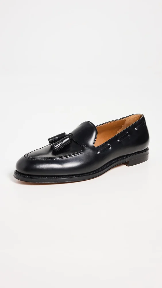 Maestra Leather Tassle Loafers