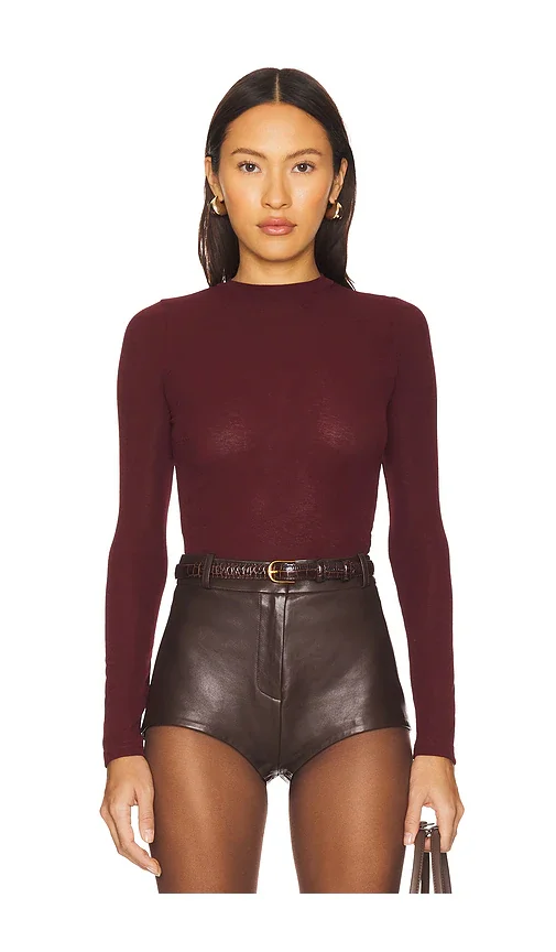 x REVOLVE Lounge Katya Sheer Top SNDYS