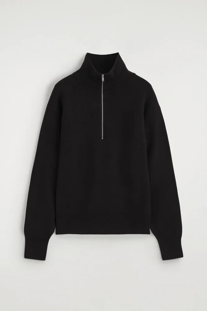 Bow Neck Knitted Sweater-Poppy Red