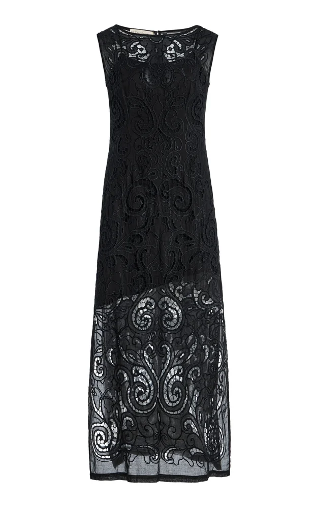 Maya Cotton-Lace Dress