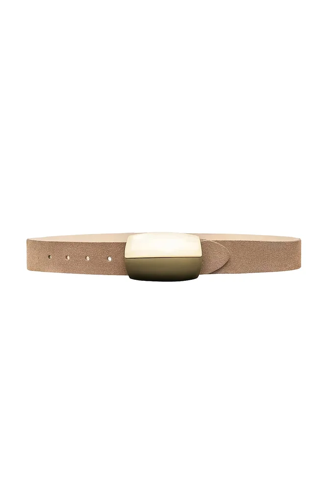 Milou Domed Suede Belt
