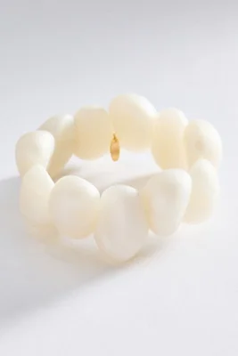 Resin Beaded Stretch Bracelet