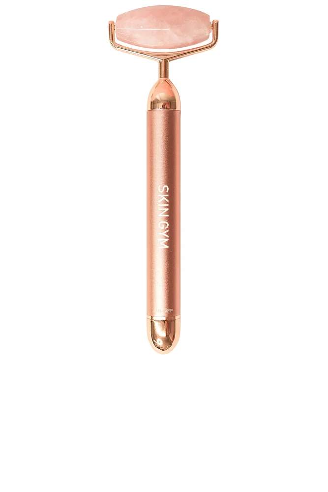 Rose Quartz Vibrating Roller