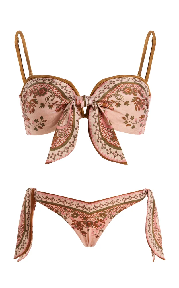 Aster Scarf-Detailed Bikini