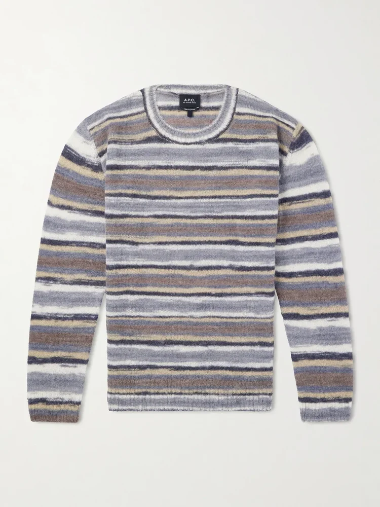 Hector Striped Knitted Sweater