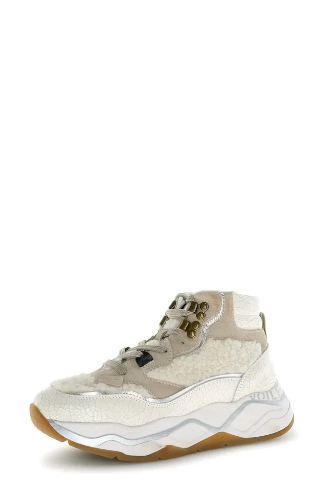 Club Aspen Sneaker Boot with Faux Fur Trim