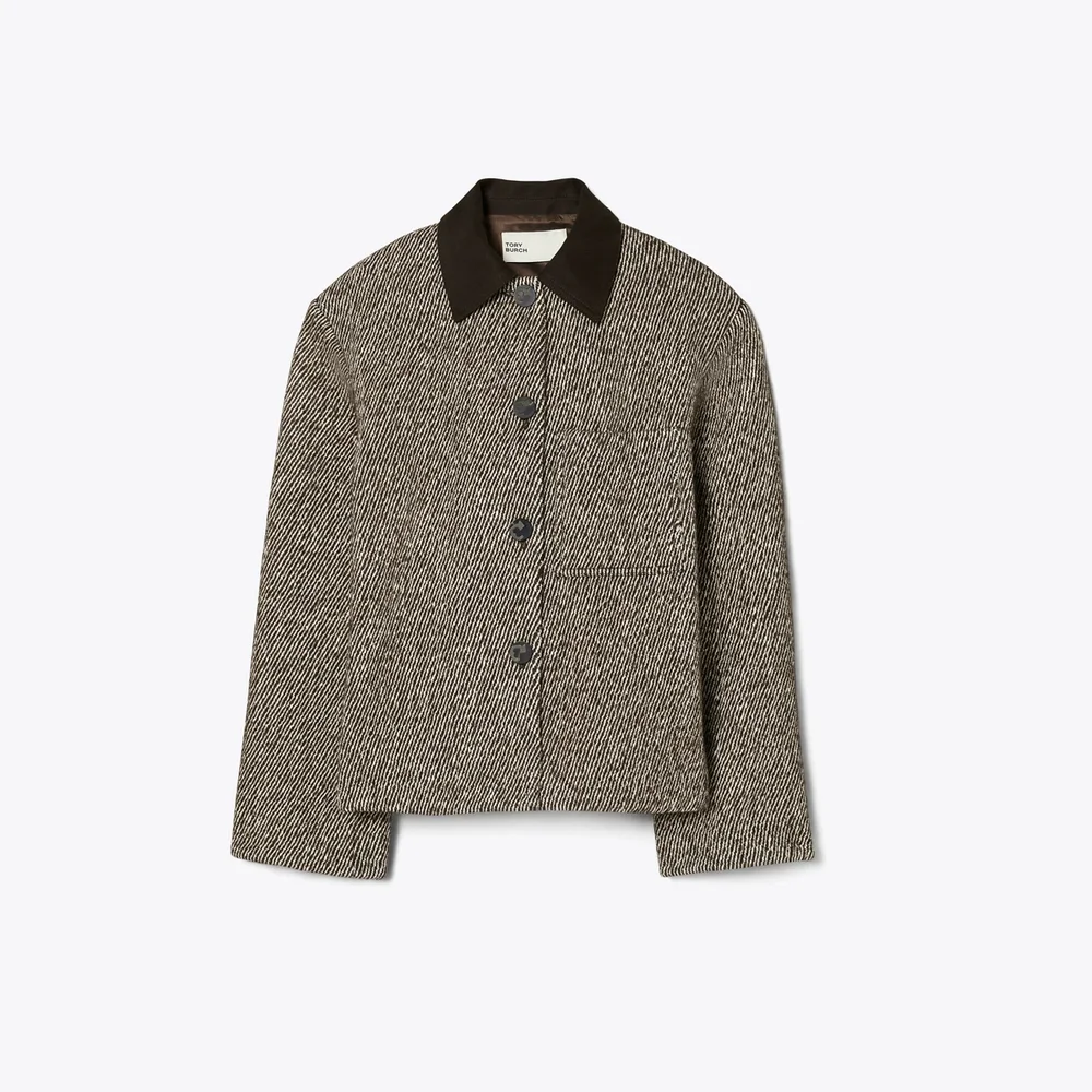 Twill Barn Jacket: Women's Designer Coats