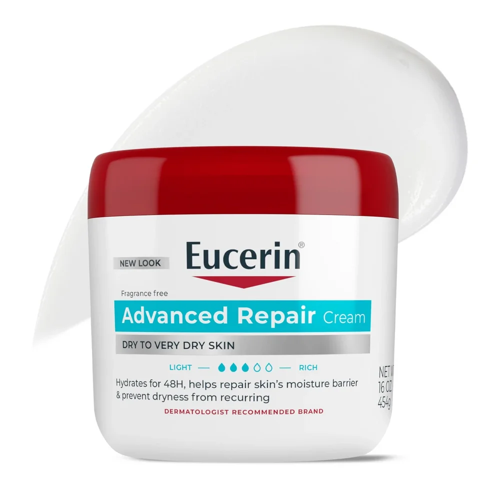 Advanced Repair Fragrance Free Body Cream for Dry Skin