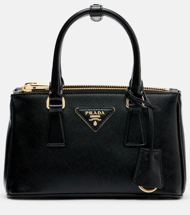 Galleria leather top-handle bag