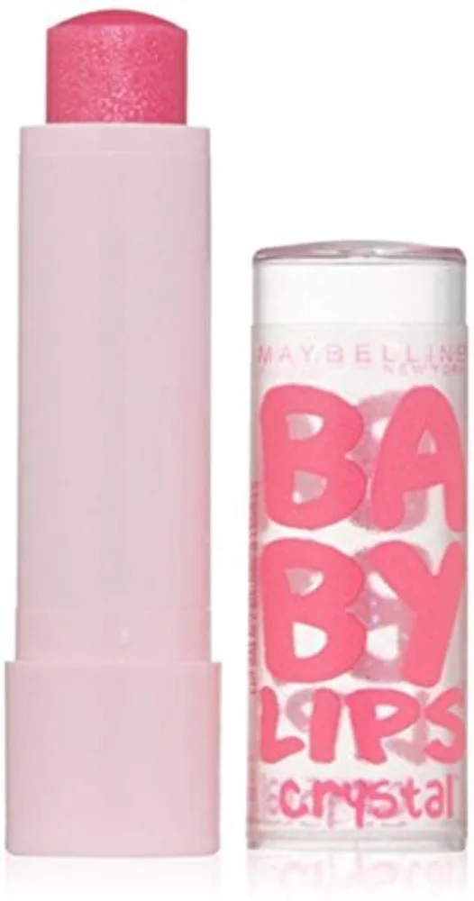Baby Lips Crystal Lip Balm in Pink Quartz, 2 Pack