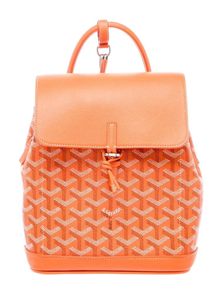 Pre-Owned Goyardine Alpin Mini Orange