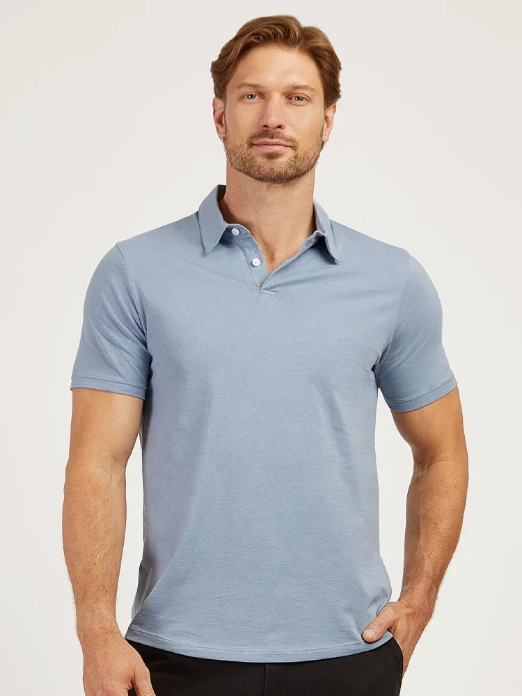 Pima Polo in Blue
