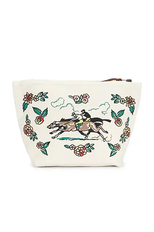 The Makeup Pouch in Suede