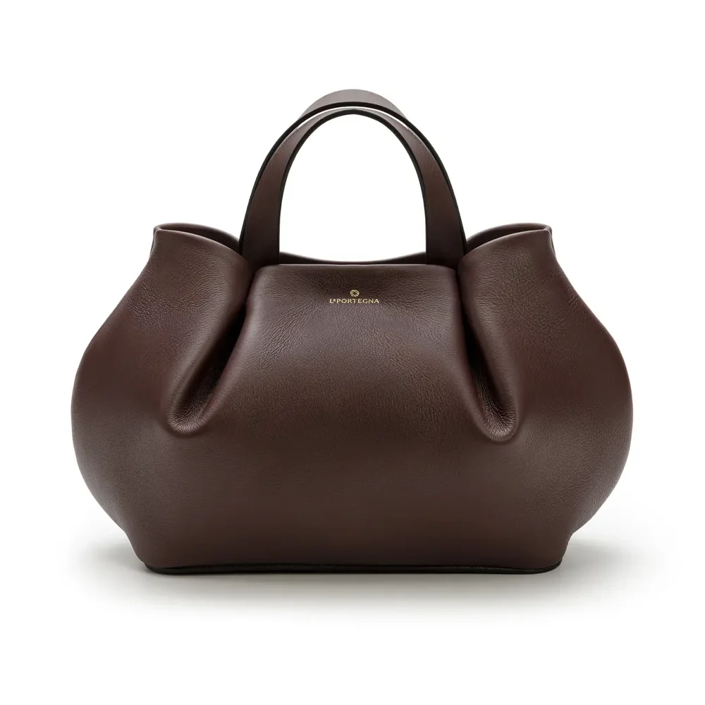Isabela Shoulder Bag Sculpted From Full Grain Leather