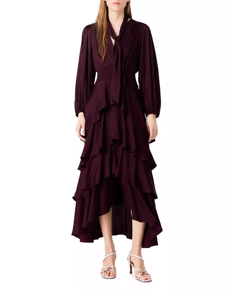 Ruffinelaty Ruffled Tiered Dress